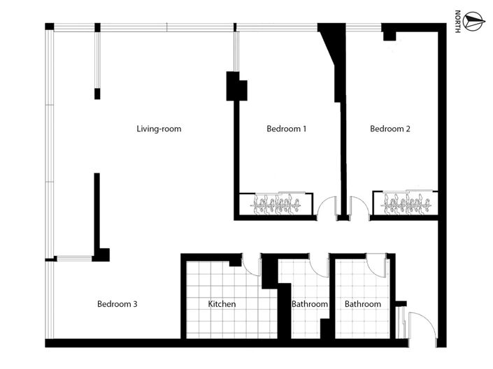 Image No.12-3 Bed Apartment for sale