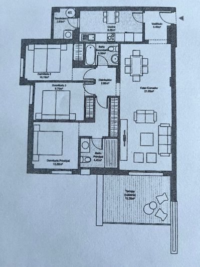 Image No.23-3 Bed Apartment for sale