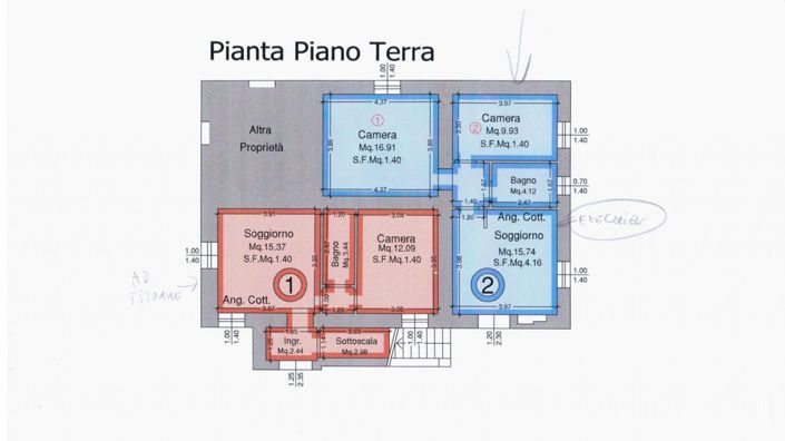 Image No.16-Appartement de 8 chambres à vendre à Sarteano