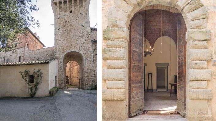 Image No.1-Châteaux de 6 chambres à vendre à Perugia