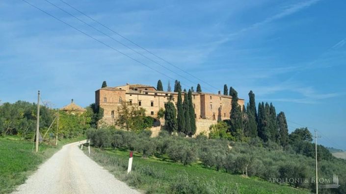 Image No.3-Châteaux de 10 chambres à vendre à Montalcino