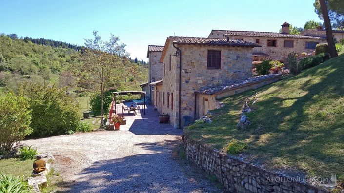 Image No.5-Maison de campagne de 2 chambres à vendre à Castellina in Chianti