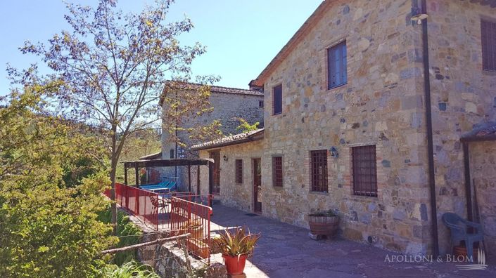 Image No.6-Maison de campagne de 2 chambres à vendre à Castellina in Chianti