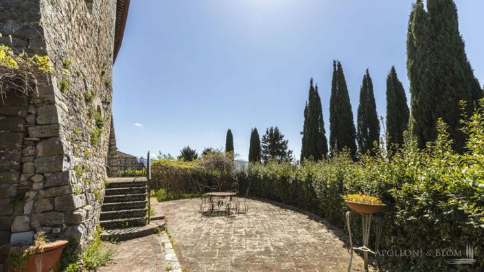 Image No.10-Châteaux de 7 chambres à vendre à Gaiole in Chianti