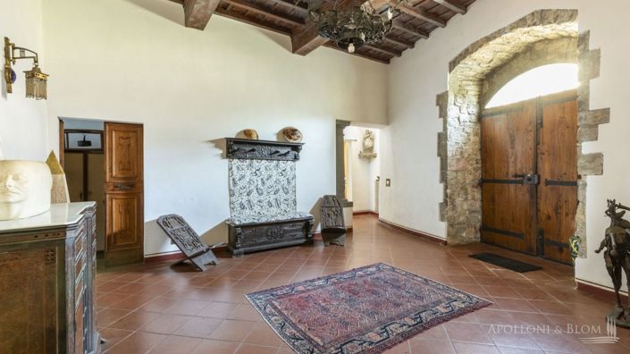 Image No.12-Châteaux de 7 chambres à vendre à Gaiole in Chianti