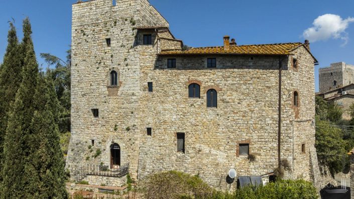 Image No.2-Châteaux de 7 chambres à vendre à Gaiole in Chianti