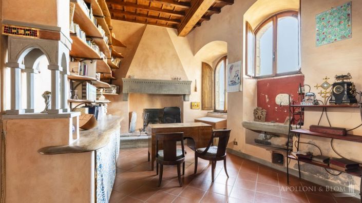 Image No.23-Châteaux de 7 chambres à vendre à Gaiole in Chianti