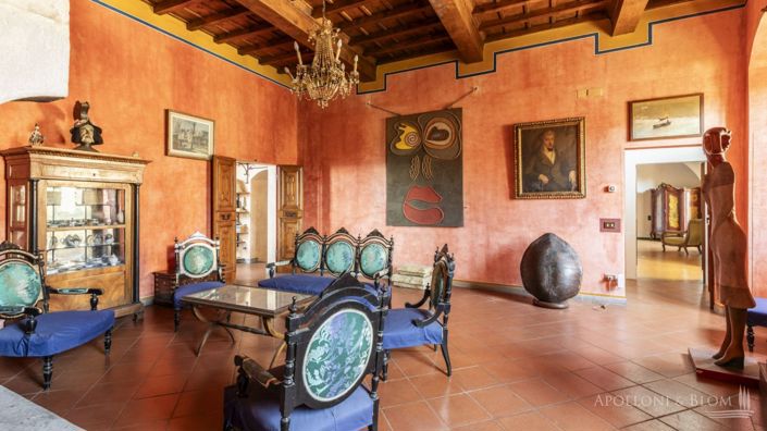 Image No.27-Châteaux de 7 chambres à vendre à Gaiole in Chianti