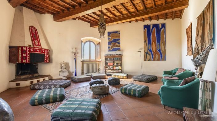 Image No.28-Châteaux de 7 chambres à vendre à Gaiole in Chianti