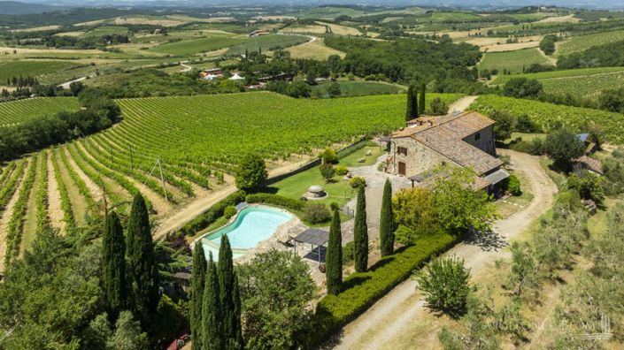 Image No.3-Villa de 7 chambres à vendre à Castellina in Chianti