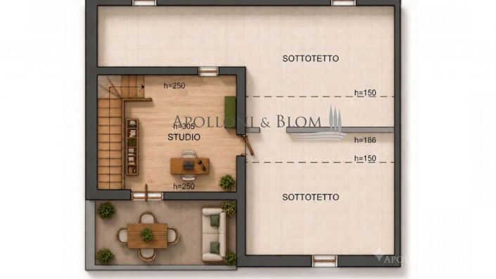 Image No.30-Appartement de 3 chambres à vendre à Montepulciano
