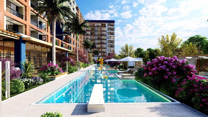 Image No.4-Appartement de 1 chambre à vendre à Tömük