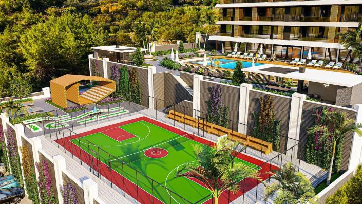 Image No.3-Appartement de 1 chambre à vendre à Alanya