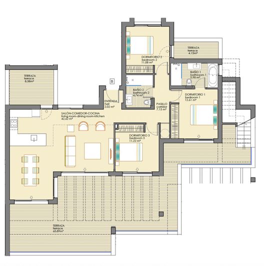 Image No.23-3 Bed Penthouse for sale