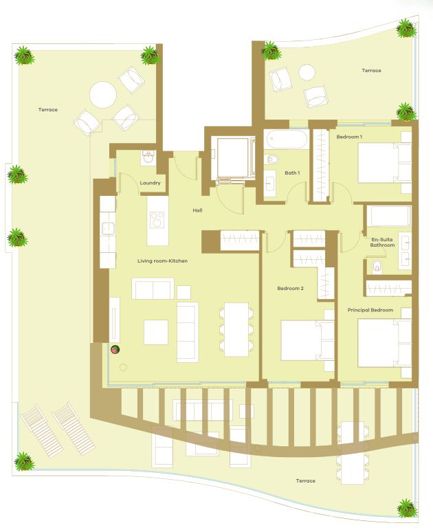 Image No.36-3 Bed Penthouse for sale