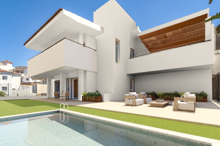 Image No.1-Villa de 4 chambres à vendre à Mijas Costa