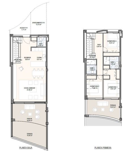 Image No.9-3 Bed Townhouse for sale