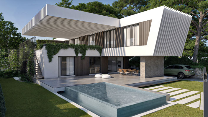 Image No.1-Villa de 4 chambres à vendre à Marbella
