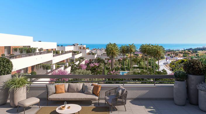 Image No.1-Penthouse de 3 chambres à vendre à Estepona