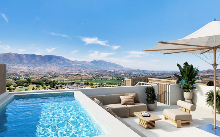 Image No.2-Appartement de 2 chambres à vendre à Mijas Costa