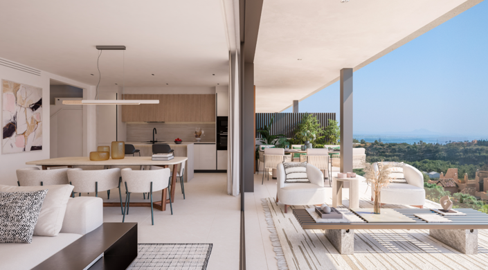 Image No.3-Penthouse de 3 chambres à vendre à Estepona