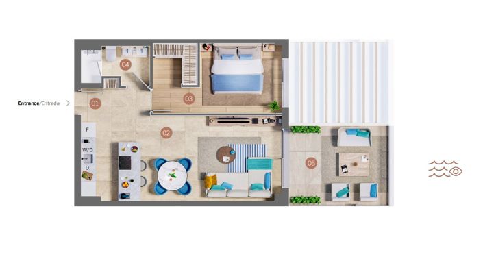 Image No.21-1 Bed Apartment for sale