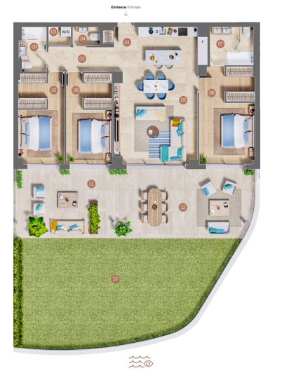 Image No.21-Appartement de 3 chambres à vendre à Mijas Costa