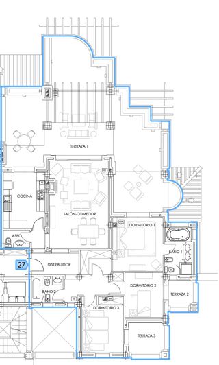 Image No.27-3 Bed Apartment for sale