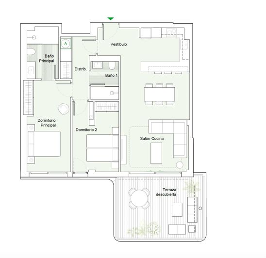 Image No.3-2 Bed Apartment for sale