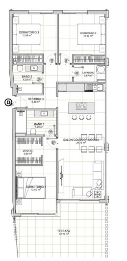 Image No.24-3 Bed Apartment for sale