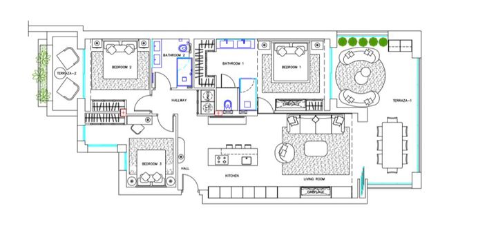 Image No.19-3 Bed Apartment for sale