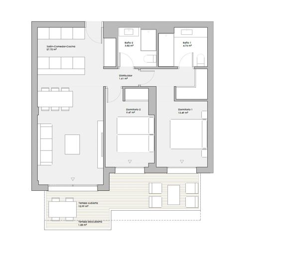 Image No.23-Appartement de 2 chambres à vendre à Mijas Costa