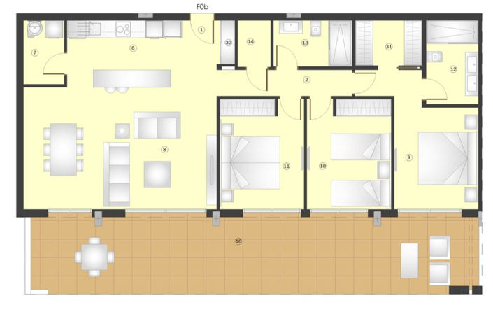 Image No.26-2 Bed Apartment for sale