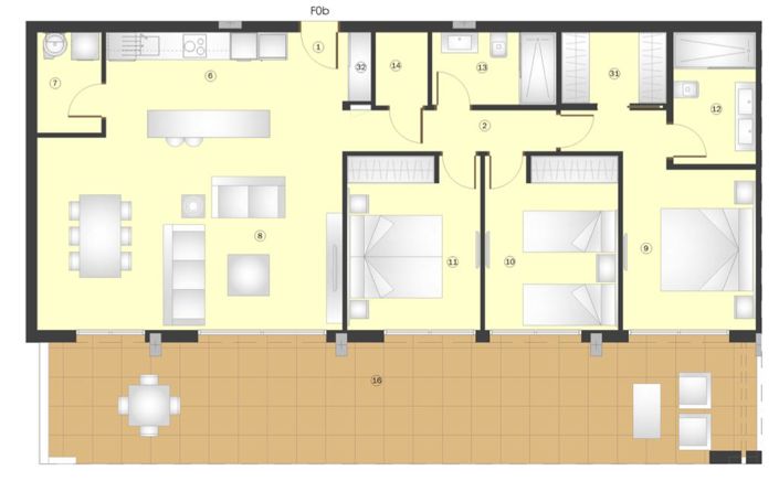 Image No.27-2 Bed Apartment for sale