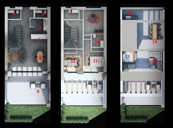 Image No.22-Maison de ville de 3 chambres à vendre à Mijas Costa