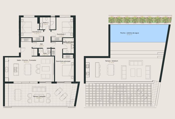 Image No.21-3 Bed Apartment for sale