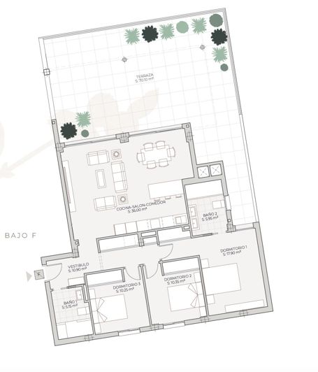 Image No.17-3 Bed Apartment for sale