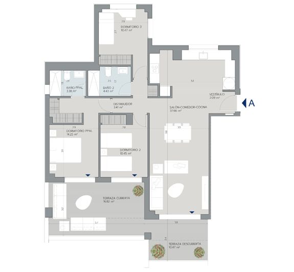 Image No.18-3 Bed Apartment for sale