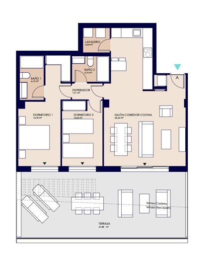 Image No.17-2 Bed Apartment for sale