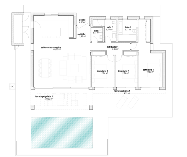 Image No.45-3 Bed Villa for sale