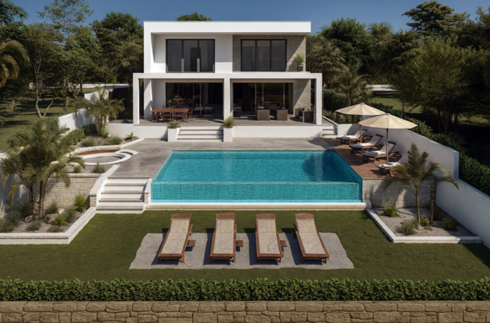 Image No.4-Villa de 4 chambres à vendre à Mijas Costa