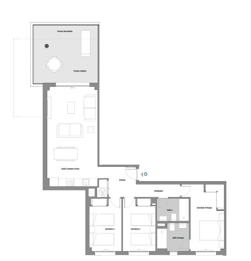 Image No.21-3 Bed Apartment for sale