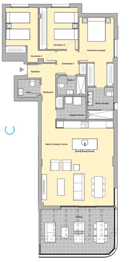 Image No.21-Apartamento con 3 dormitorios en venta