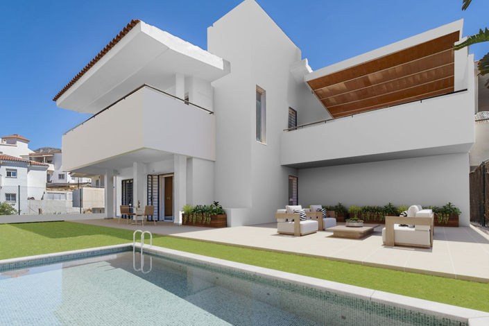 Image No.1-Villa de 3 chambres à vendre à Mijas Costa