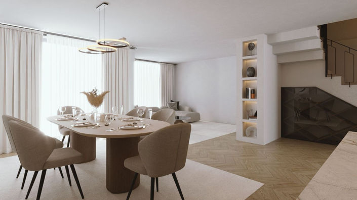 Image No.2-Maison de ville de 4 chambres à vendre à Estepona