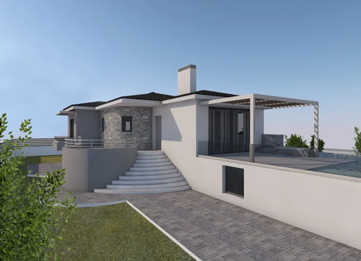 Image No.1-Villa de 4 chambres à vendre à Agios Georgios