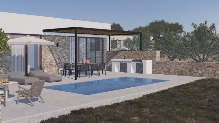 Image No.2-Maison / Villa de 2 chambres à vendre à Grèce