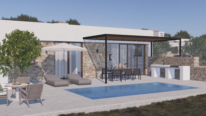 Image No.3-Maison / Villa de 2 chambres à vendre à Grèce