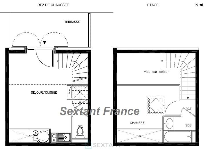 Image No.4-Propriété de 1 chambre à vendre à France