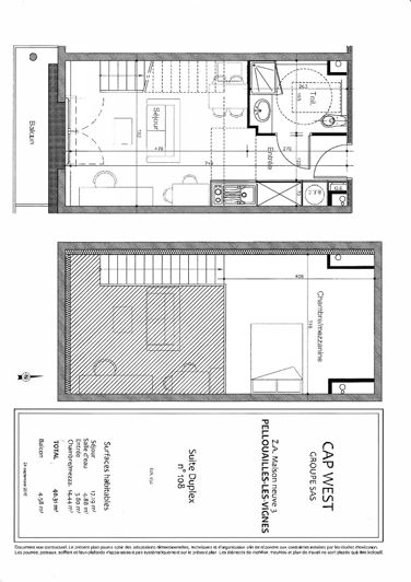 Image No.1-Propriété de 1 chambre à vendre à Pellouailles-les-Vignes